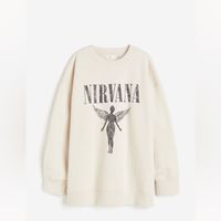 H&M Nirvana Sweatshirt Nwt