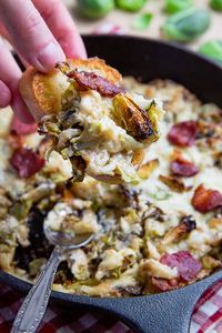 Roasted Brussels Sprouts Dip