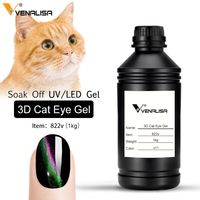 Venalisa 1kg 6 Spark Color 3 D Metal Chameleon Color Changing Magnetic Magic Cat Eyes 3D Nail Gel Polish — Venalisa Nail Gel Polish