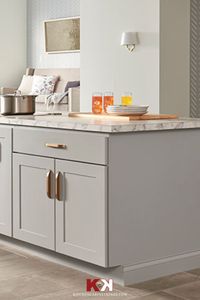 Madison Pewter cabinet style is part of our pre-assembled America-made cabinets.