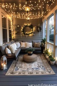 25 Cute & Cozy Small Front Porch Ideas - Hairs Out of Place