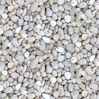 White Beach Pebbles, Landscape Fabric, Elizabeths Studios, 564E-WHT, By the YARD