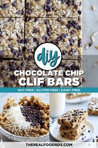 You can make Homemade Clif Bars that are delicious, healthy, and budget friendly. These easy chewy granola bars are so good to have on hand for after-school snacks, easy lunch additions, grab-and-go breakfasts, and energy boosters for whenever you need. Follow the directions to make this Homemade Chocolate Chip Clif Bars recipe for the ingredients and directions you need to make Clif Bars at home!