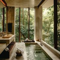 Beautiful escape #paradiseonearth #bathroom #interiordesignideas