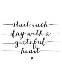 Art Print: Start Each Day With A Grateful Heart by Brett Wilson : 32x24in