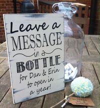 such a cute and unique wedding guest book idea; via etsy