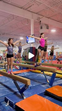 Elite Gymnastics Academy on Instagram: "Feeling the burn on the beam, but it’s all part of the journey to becoming a beam queen! 👑✨
#beamwork #gymnastics #elitegymnastics #ega #burnsville #mn #conditioning #strengthtraining #balance #gymnast #gymnasticslife #motivation #goals #hardworkpaysoff"