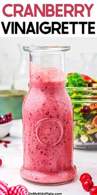 Cranberry Vinaigrette Salad Dressing