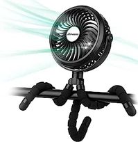 My kiddo is for SURE the sweaty kid in class - having this fan hooked onto her stroller was a massive help on hot days!