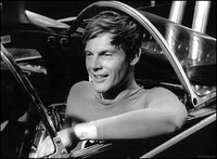 adam west | The Bat Channel!: Vintage photo: Adam West, unmasked!, in Batmobile