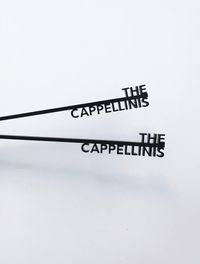 These adorable cocktail stirrers are 1/8in thick. The chosen length starts at the beginning of the top line of text, in most examples it starts at the beginning of the T in THE. The max length of your stick will be 1 inch longer than the size you purchase. Example, if you purchase a 4in stick with long text up top the the longest your stick will be is 5 inches. Longer text (top or bottom) needs to be on 6in sticks or there will be very little room at the bottom of your stick for your drink and i