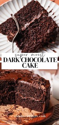 There's so much to love about this super moist chocolate cake! With a rich chocolate flavor and soft texture, it's smothered in glossy chocolate frosting and topped with chocolate shavings. Think Matilda's cake- but even better!