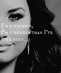 warrior - demi lovato