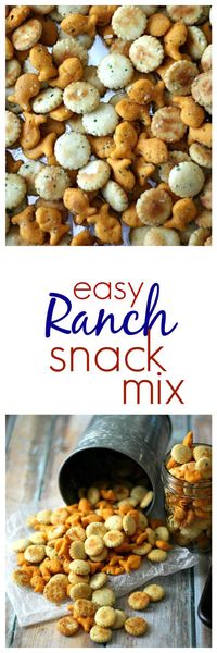 Easy Ranch Snack Mix