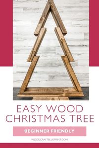 Add a handmade touch to your holiday decor with this DIY wood Christmas tree project! Using 2x4s, you can create a charming and unique tree that’s both easy and affordable. Access the tutorial now.