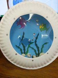 Misadventures of a YA Librarian: Porthole Fish Craft