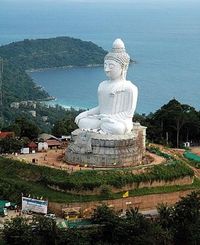 Big Buddha, Phuket, Thailand - more photos and Phuket tips on the blog: http://www.ytravelblog.com/things-to-do-in-phuket/