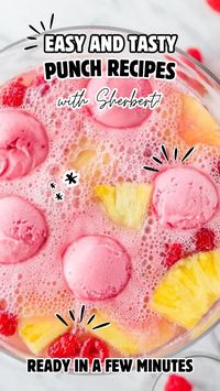 Discover 7 easy punch recipes with sherbet! Perfect for any occasion, these refreshing and colorful drinks are simple to make. Enjoy delightful flavors with these crowd-pleasing, party-ready punch recipes.