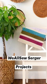 Grab your serger machine and learn how to sew garments, accessories and more! Checkout the blog at weallsew.com.