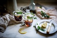 The Southern Spell: a Nettle, Sorghum, and Bourbon Cocktail Recipe on Food52, a recipe on Food52