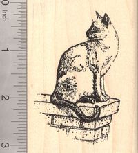 Siamese Cat rubber stamps