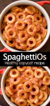 How To Make Spaghettios (Healthy Kid Friendly Recipe)