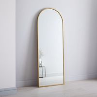 Metal Frame Mirror Arched Floor | West Elm