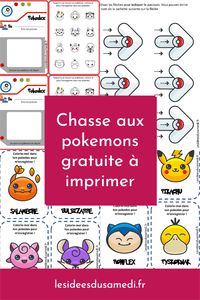 Comment faire plaisir aux fans de pokemons sans les laisser jouer aux jeux videos ? Organisez une chasse au trésor qui plaira à vos fans sans pour autant les laisser devant les écrans.