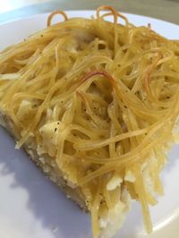 Spaghetti Pie Recipe | Julie's Creative Lifestyle