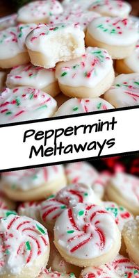 Embrace the crisp fall air with these Peppermint Meltaway Cookies. Made with buttery goodness and a touch of refreshing peppermint, these cookies will melt in your mouth. Perfect for a cozy autumn treat amidst the chilly winds.