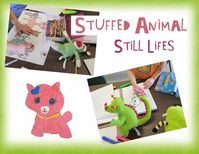 Stuffed Animal Still Life Drawings with 1st Grade – Art is Basic | An Elementary Art Blog