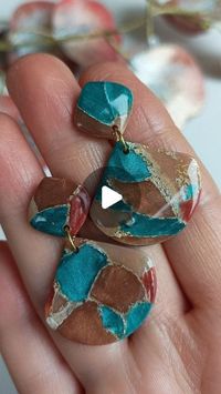 732 likes, 15 comments - diamentica.jewellery op February 27, 2024: "Unique polymer clay earrings are available on our Etsy✨ . . . Follow for more ✨ . . . #smallb..."