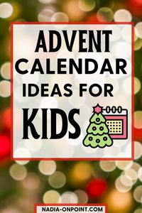 Christmas Holidays! Here are some of the best kids advent calendar ideas fillers. Advent calendar fillers for kids gift ideas | Christmas advent calendar fillers for kids | advent calendar fillers for kids fun. #christmas #adventcalendar #kids