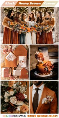 All 30+ Winter Wedding Color Palettes - ColorsBridesmaid