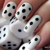 No dice! My daughter might love this for Vegas & AC nights...think I would do it in reverse colors