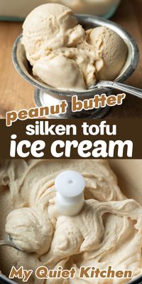 This Vegan Protein Ice Cream recipe is everything you want in a frozen dessert and more! Perfectly sweet and decadent with an ultra creamy texture, this vegan ice cream also packs in some serious protein thanks to silken tofu and nut butter. You can even make it nut-free with a simple swap. This dairy-free protein ice cream is sure to wow your taste buds and inspire other fun flavors!