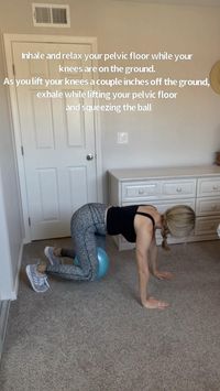 This group of exercises is great to rehab your core muscles after pregnancy and to engage your deep core muscles/pelvic floor. Perform 2-3 sets of 8-10 reps. #postpartum #postnatal #diastasisrecti #diastasis #corestability #fitmom