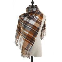 Hign-concerned Chemical : None  Feature : Keep Warm  Applicable Scene : Outdoor  Applicable Season : Winter  Scarves Length : >175cm  Scarves Type : Scarf  Pattern Type : Plaid  Gender : Women  Material : Cashmere.Polyester  Item Type : Scarves       window.adminAccountId=6000170671;