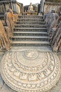 Ancient temple ruins, Anuradhapura, Sri Lanka