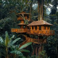 #Rainforest #Treehouse #Architecture