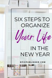 Embrace the new year with a fresh perspective and organized life! Check out six invaluable tips to help you declutter, streamline, and rejuvenate your daily routines. Learn how to declutter for the new year, implement organizing tips, and create a home that radiates order and tranquility. Embrace the opportunity to get organized in the new year, setting the stage for enhanced productivity, reduced stress, and a more balanced lifestyle.