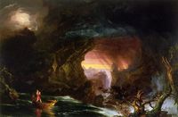 Thomas Cole - The Voyage of Life Manhood