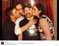 " Could we all just kiss Jim on the cheek " DallasCon2014 photo op :D