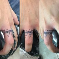 LOTR Finger Tattoo🧝🏼‍♂️🧝🏼‍♀️