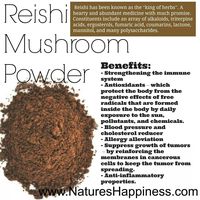 Strengthening the immune system with mushrooms.