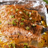 Cajun Butter Baked Salmon - Delish.com