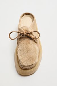 CLARKS® x ZARA LÆDERMULES - Sandfarvet | ZARA Danmark