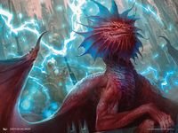 Niv-Mizzet, Parun - Guilds of Ravnica MtG Art