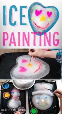 » Painting on Ice: Using Cake Molds