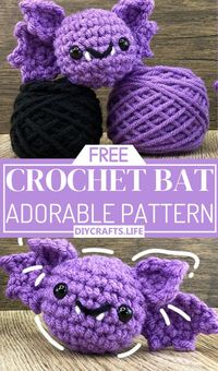 Easy Crochet Halloween Bat Patterns for Spooky Fun - DIY Crafts